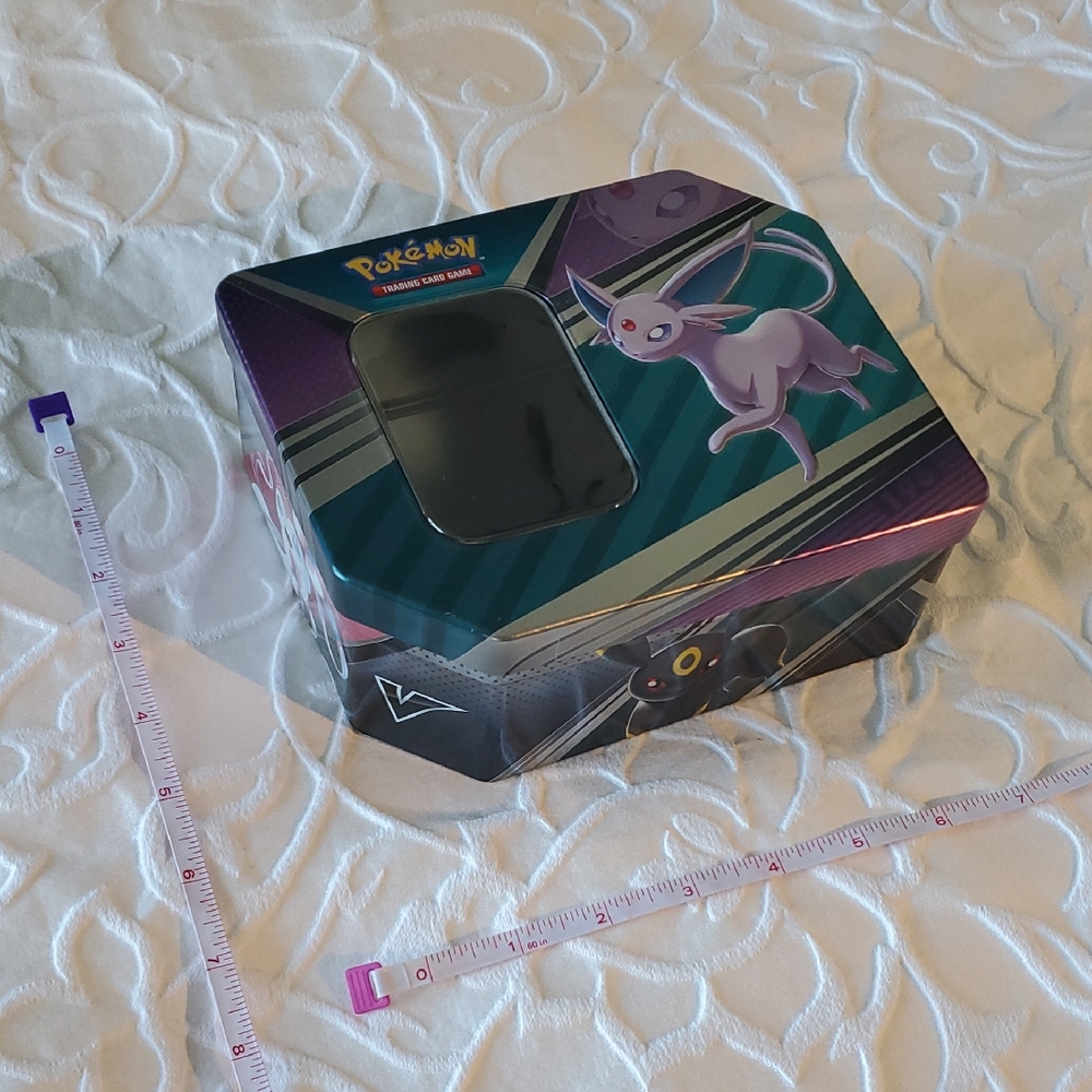 Pokemon Trading Card Tin - Purple and Black